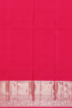 Image of Kanchipattu Rani Pink Brocade Saree