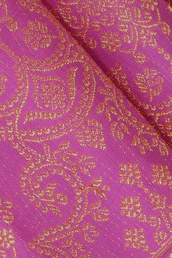 Image of Kanchipattu Lavender Pink Brocade Saree