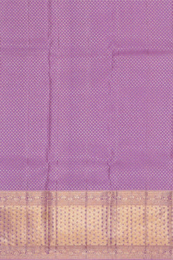 Image of Kanchipattu Lavender Brocade Saree