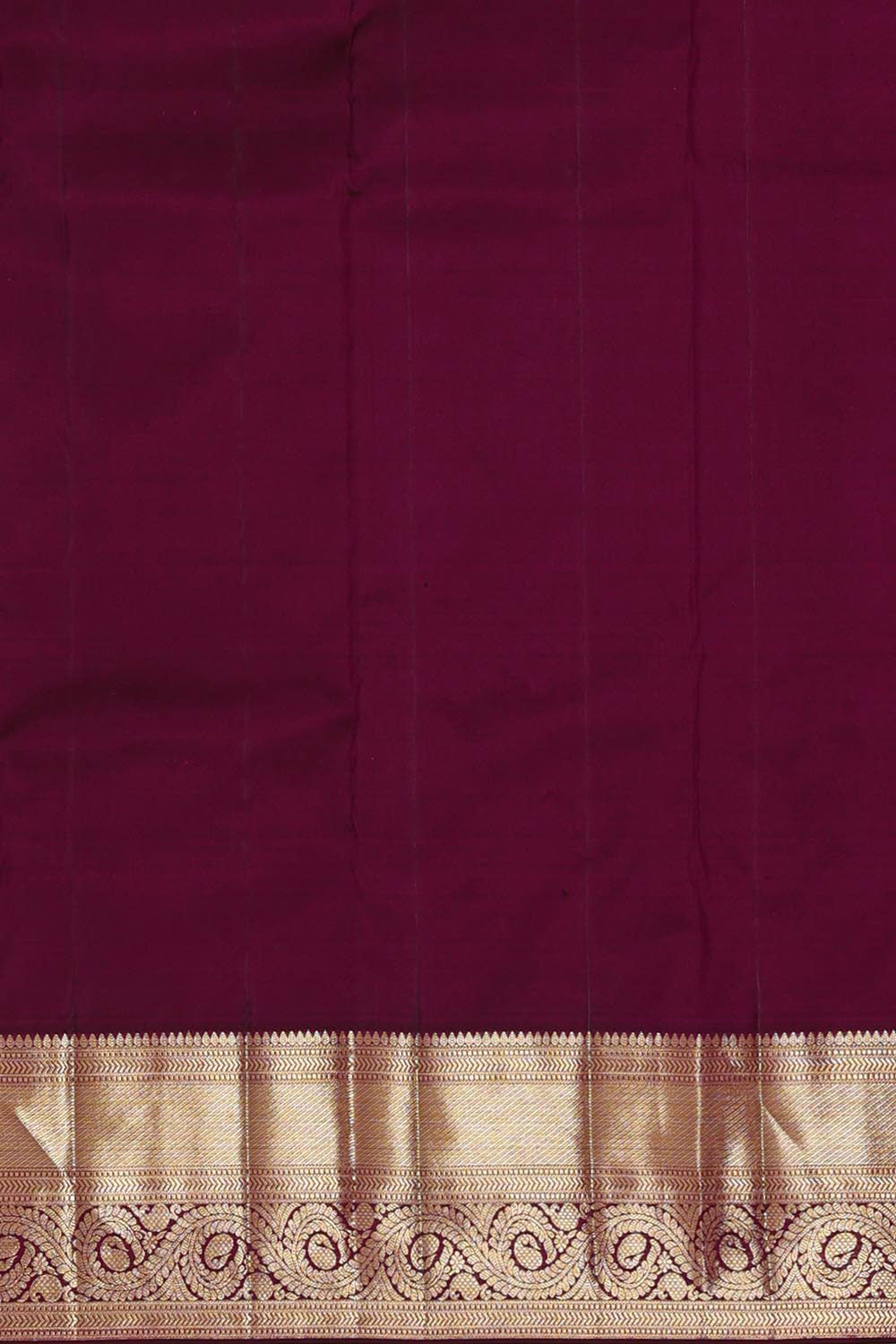 Kanchipattu Deep Wine Brocade Saree