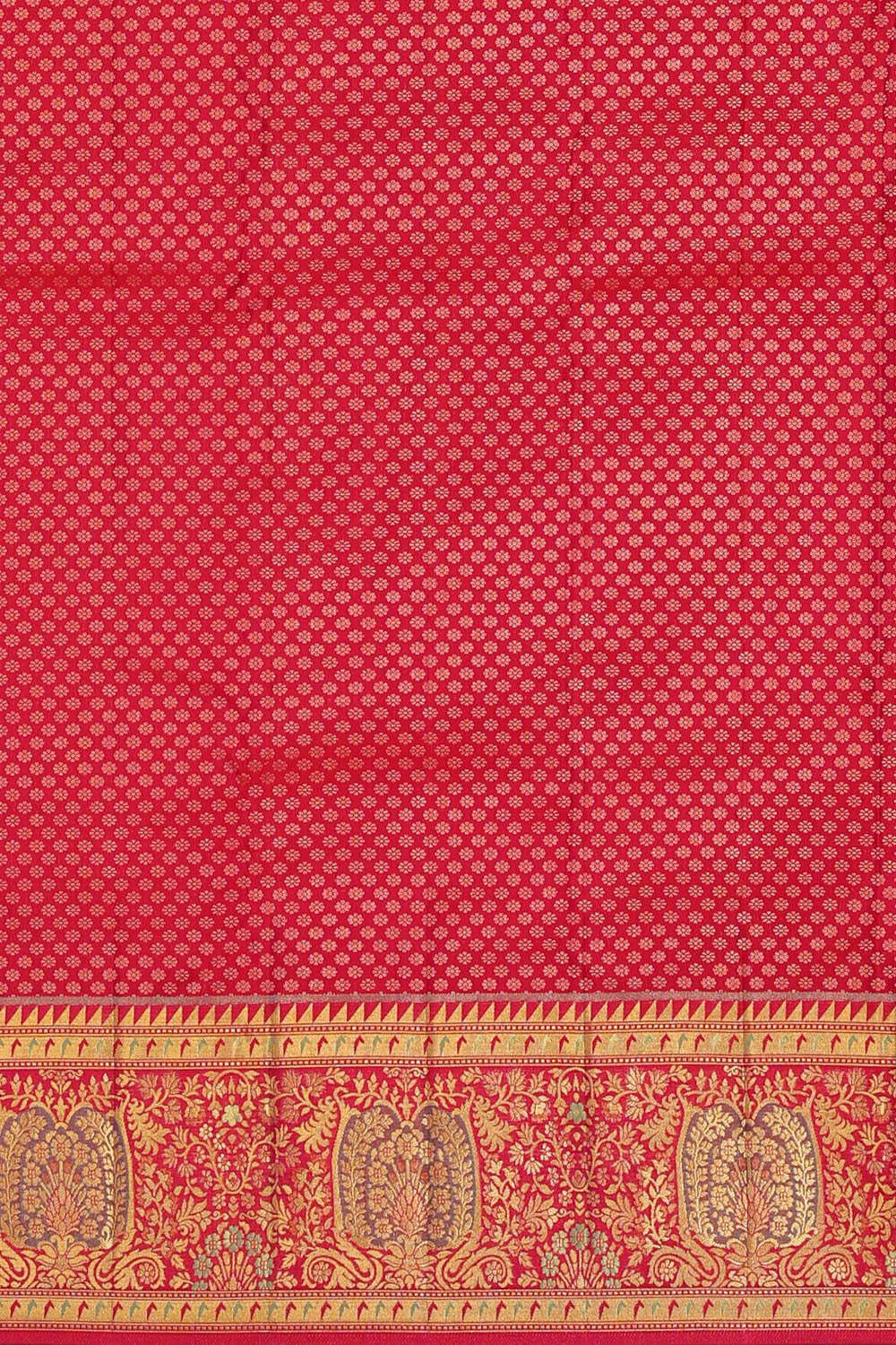 Kanchipattu Sky Blue Brocade Saree