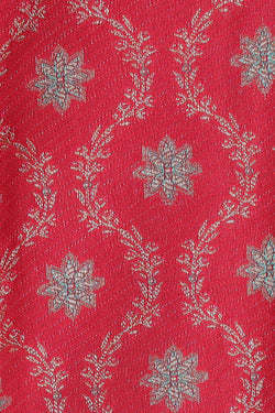 Image of Kanchipattu Red Brocade Saree