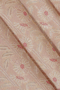 Image of Kanchipattu Cream Brocade Saree