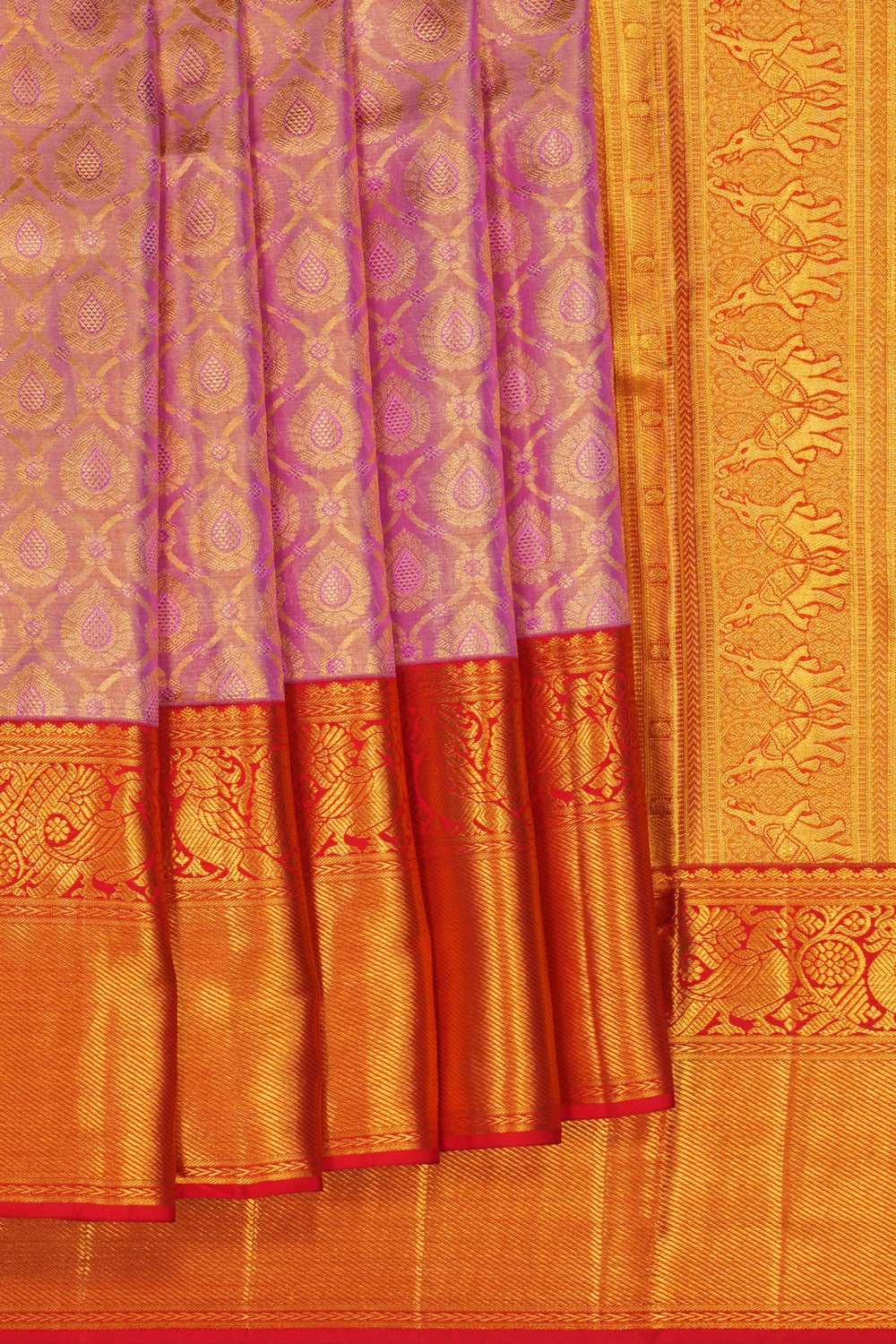 Image of Kanchipattu Tissue Brocade Saree