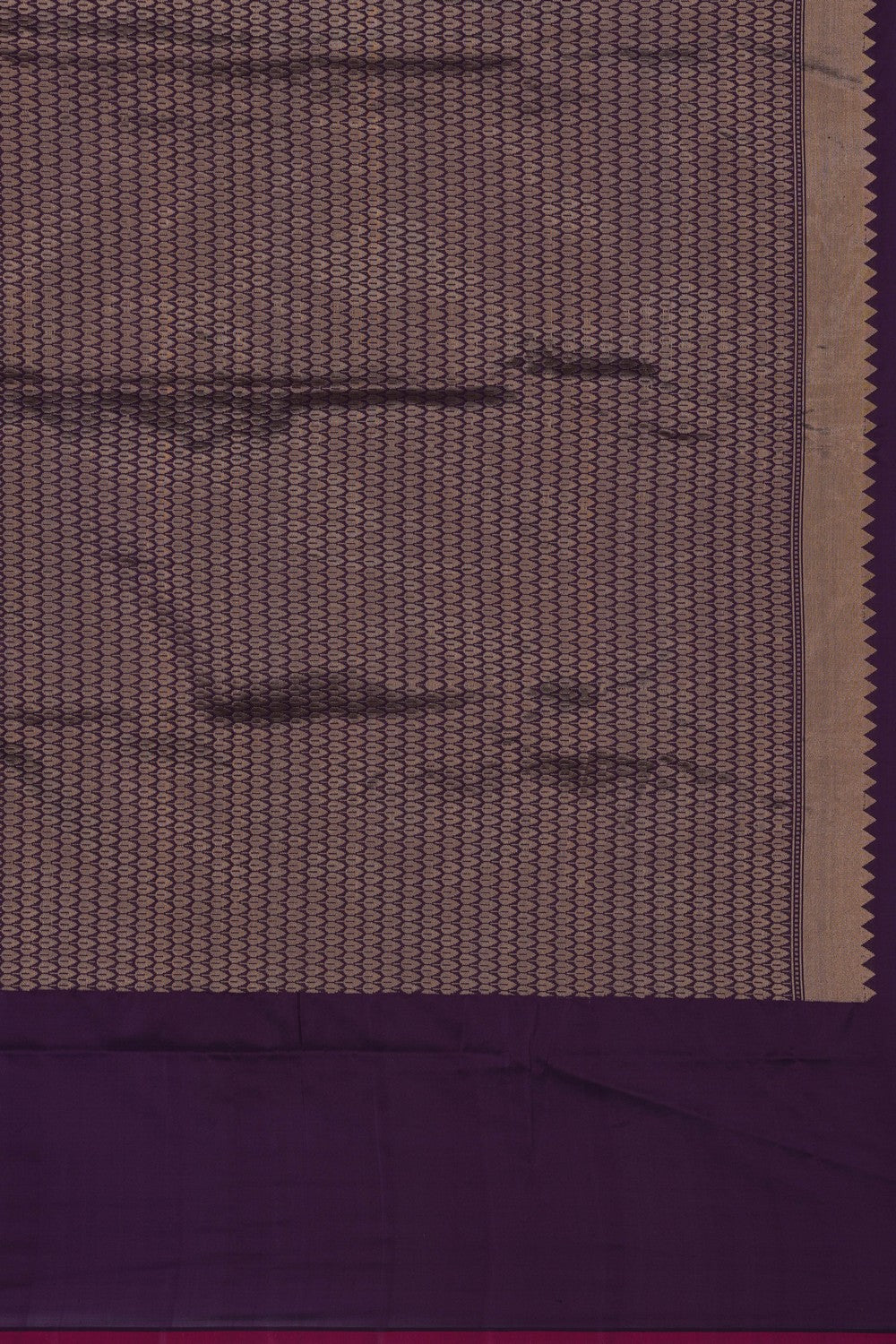 Image of Banarasi Silk Purple Saree