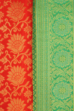 Image of Kanchipattu Brocade Red Saree