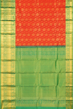 Image of Kanchipattu Brocade Red Saree