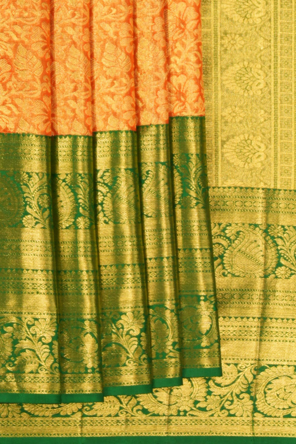 Image of Kanchipattu Tissue Brocade Saree