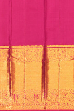 Image of Kanchipattu Tissue Brocade Gold Saree