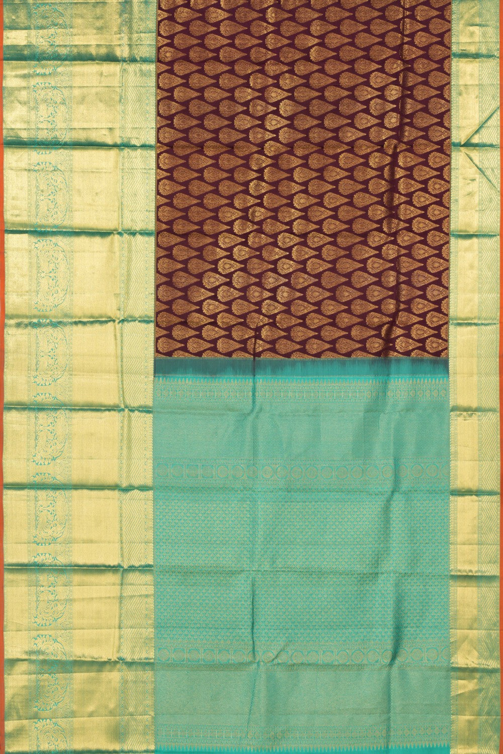 Kanchipattu Brocade Violet Saree