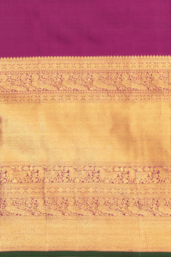 Image of Kanchipattu Brocade Green Saree