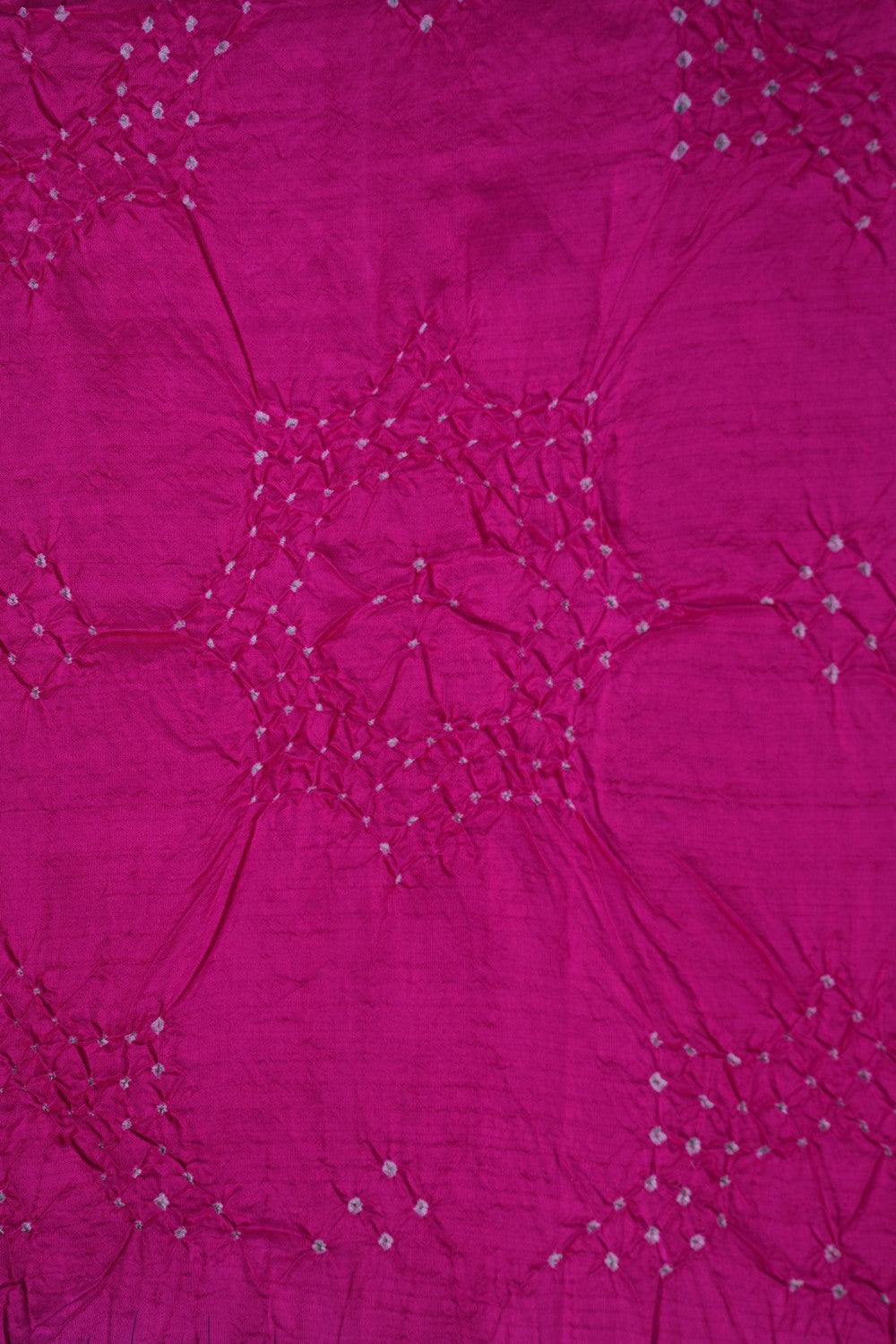 Image of Bandhani Pink Saree