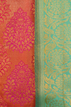 Image of Kanchipattu Tissue Brocade Saree