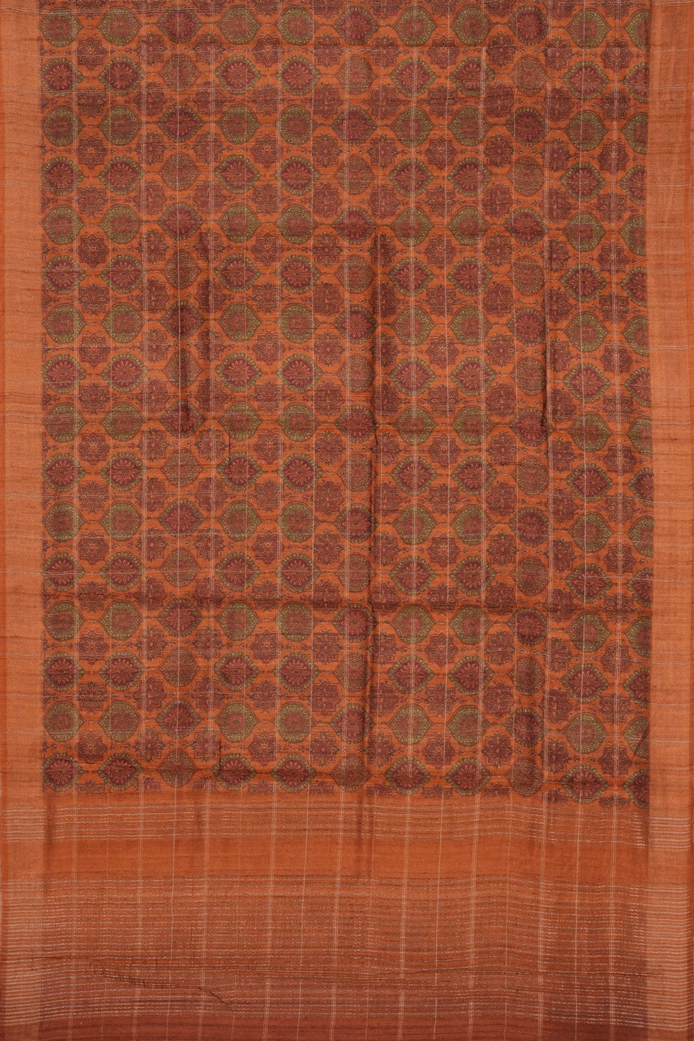 Tussar Silk Printed Saree