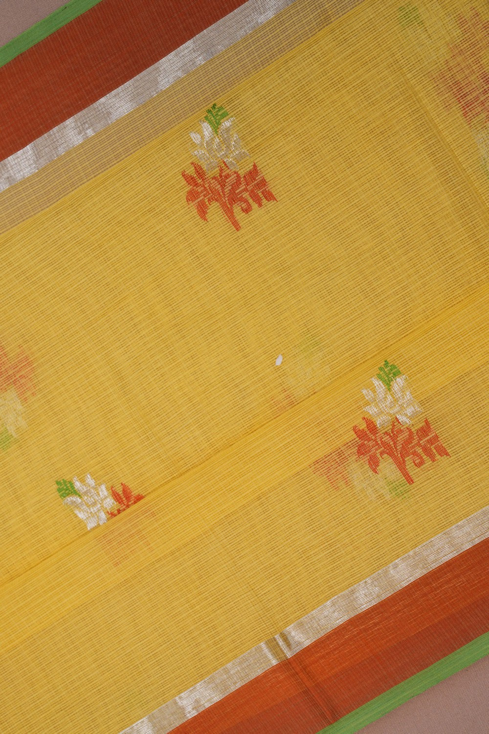 Image of Kota Yellow Saree