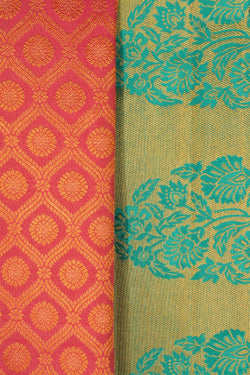 Image of Kanchipattu Brocade Fuchsia Pink Saree