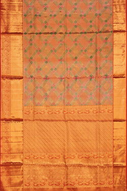 Image of Kanchipattu Tissue Brocade Saree