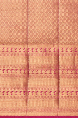 Image of Kanchipattu Tissue Brocade Gold Saree