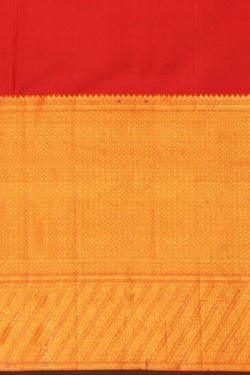 Image of Kanchipattu Brocade Red Saree