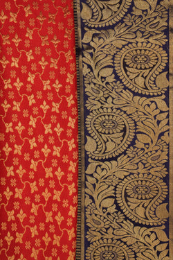 Image of Kanchipattu Brocade Red Saree