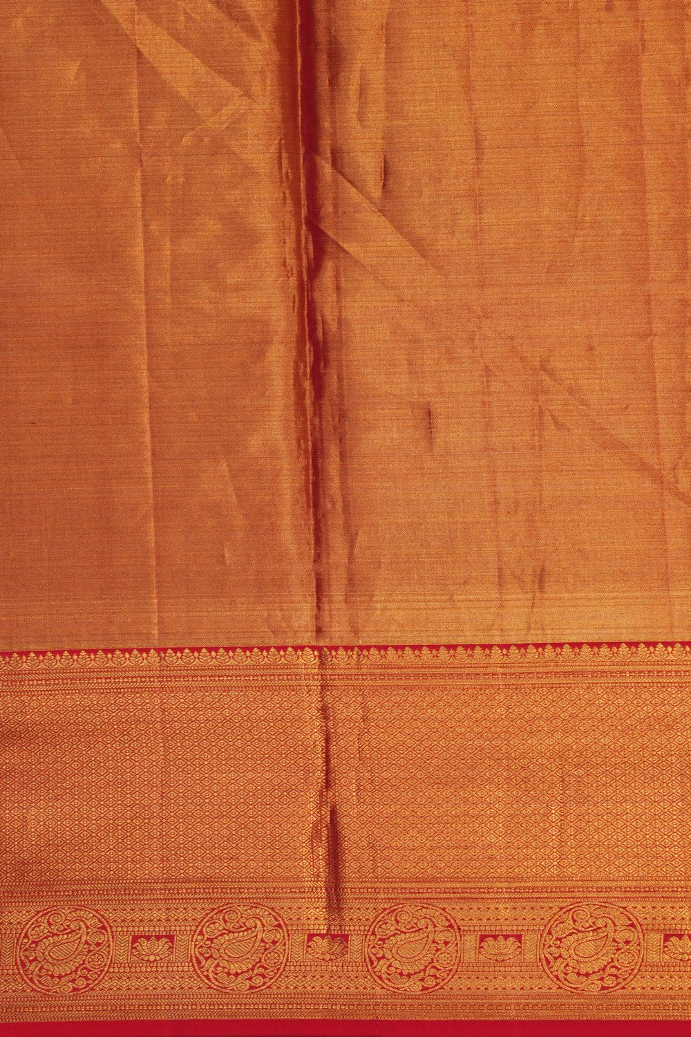 Image of Kanchipattu Tissue Brocade Gold Saree