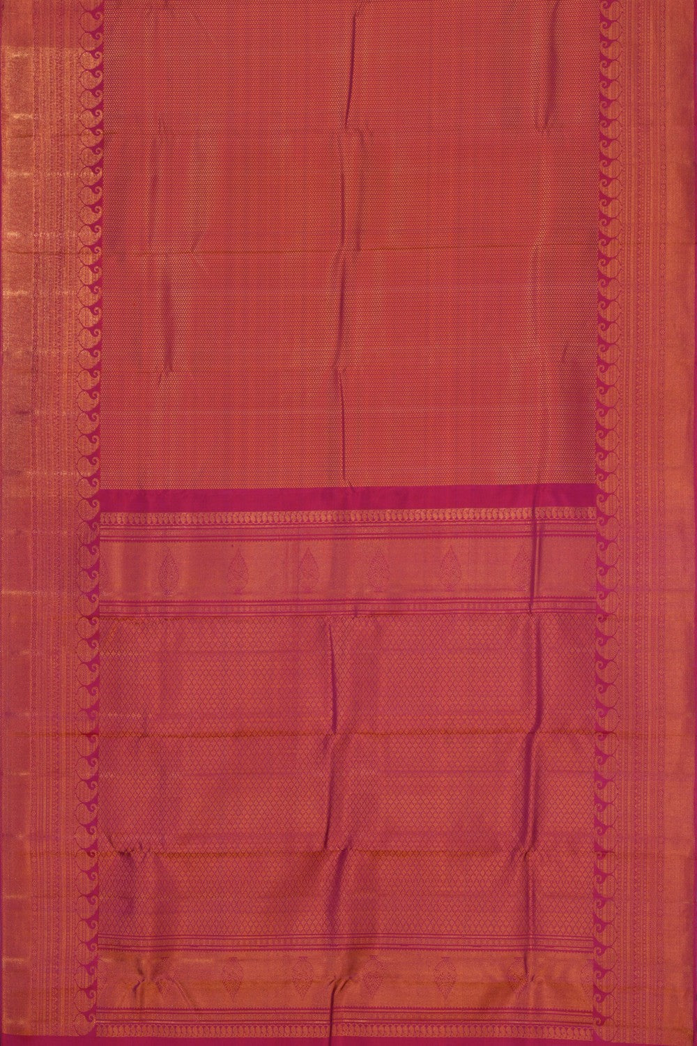 Kanchipattu Brocade Pink Saree