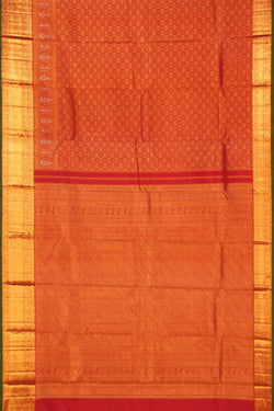 Image of Kanchipattu Brocade Red Saree