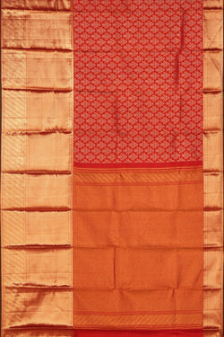 Image of Kanchipattu Brocade Red Saree