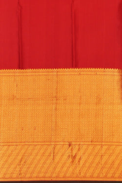 Image of Kanchipattu Brocade Red Saree