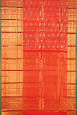 Image of Kanchipattu Brocade Red Saree