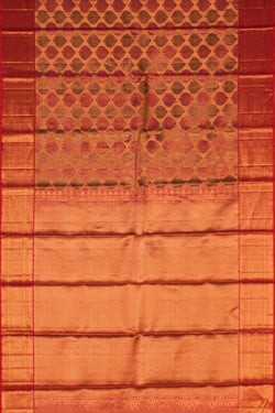 Image of Kanchipattu Tissue Brocade Metallic Gold Saree