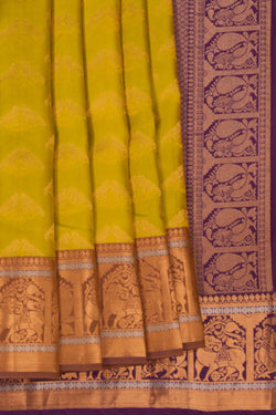 Image of South Silk Spring Green Saree