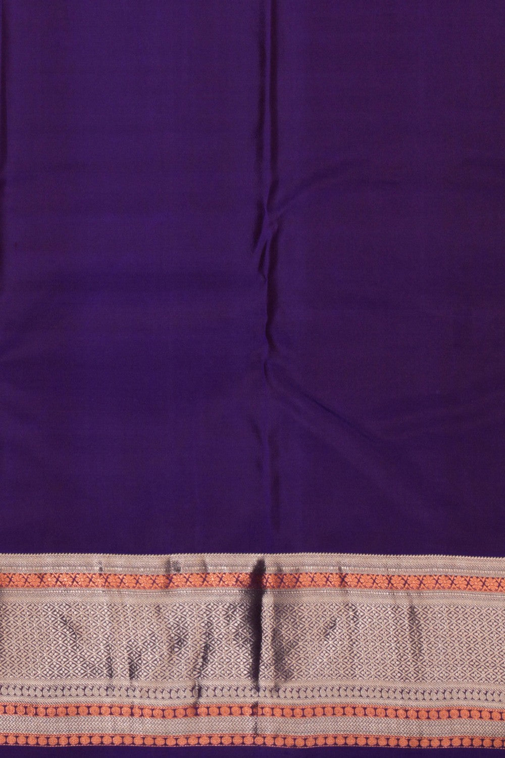 South Silk Purple Saree