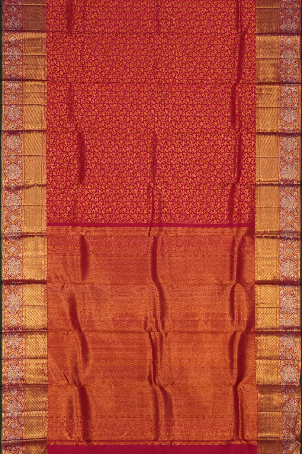 Image of Kanchipattu Brocade Pink Saree