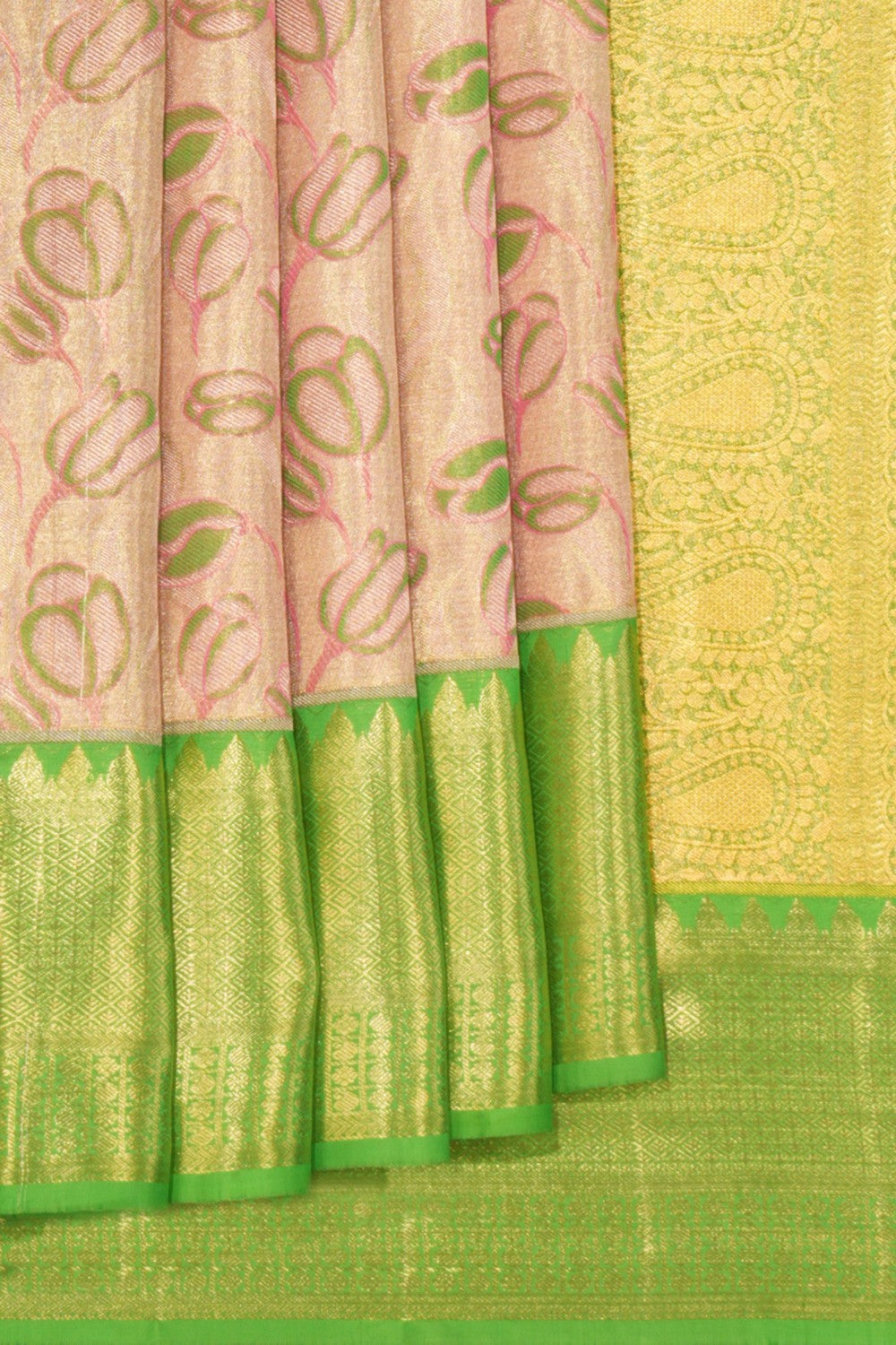 Kanchipattu Tissue Brocade Saree