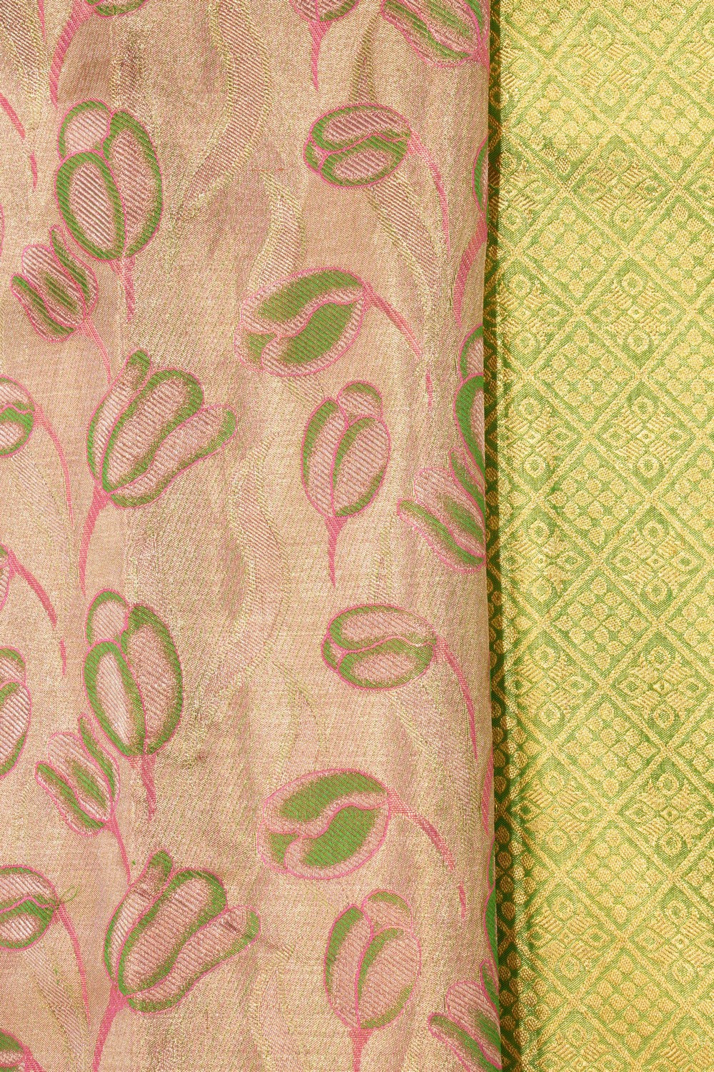 Kanchipattu Tissue Brocade Saree