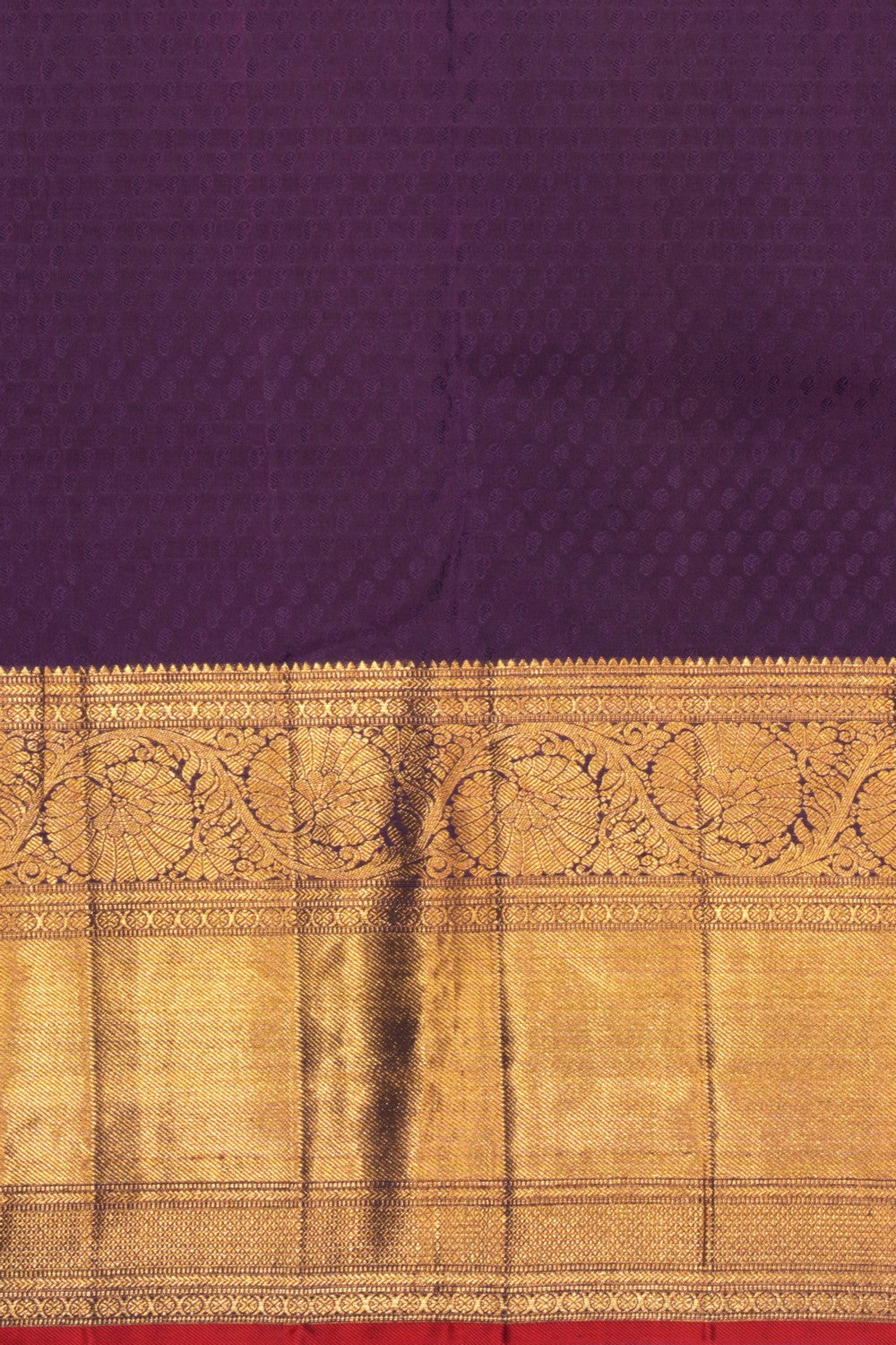 Kanchipattu Brocade Fuchsia-Pink Saree