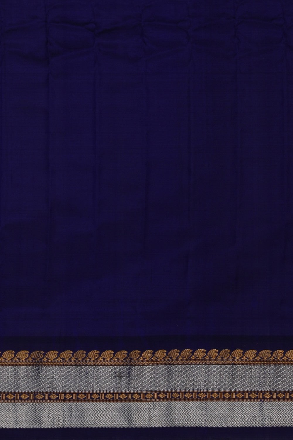 Image of Gadwal Silk Green Saree