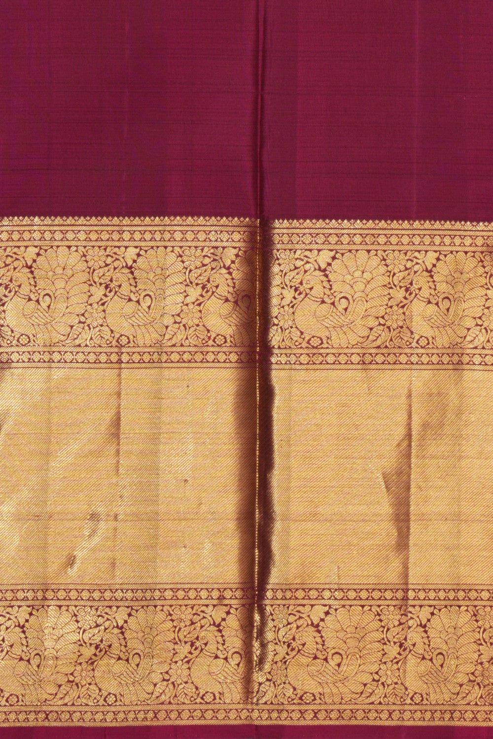 Kanchipattu Bottle Green Saree