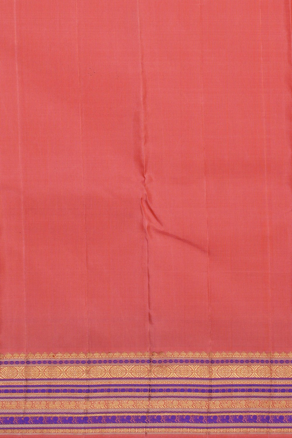 Image of Arani Silk Coral Pink Saree