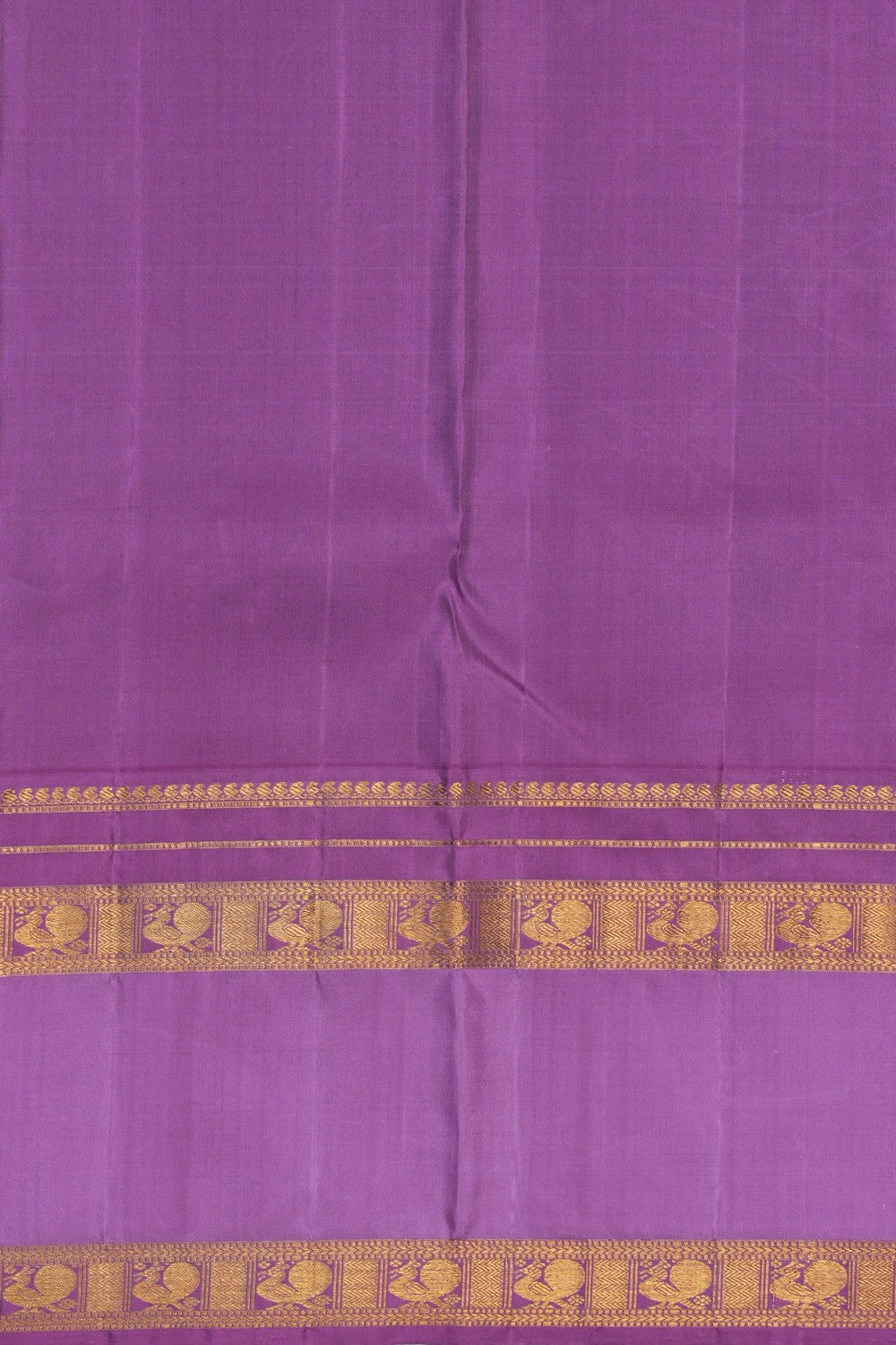 Image of Kanchipuram Smoky Green Saree