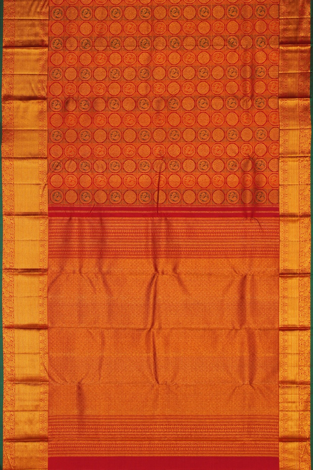 Image of Kanchipattu Brocade Red Saree