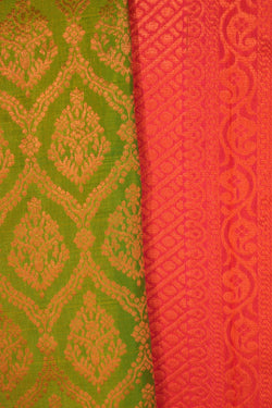 Image of South Silk Green Saree