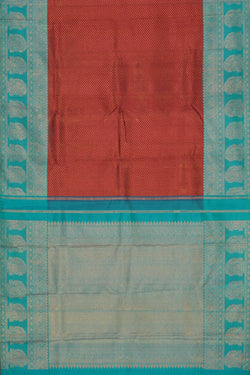 Image of Kanchipattu Brocade Maroon Saree