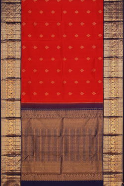 Collection of Arani-Silk Red Saree in a gallery layout