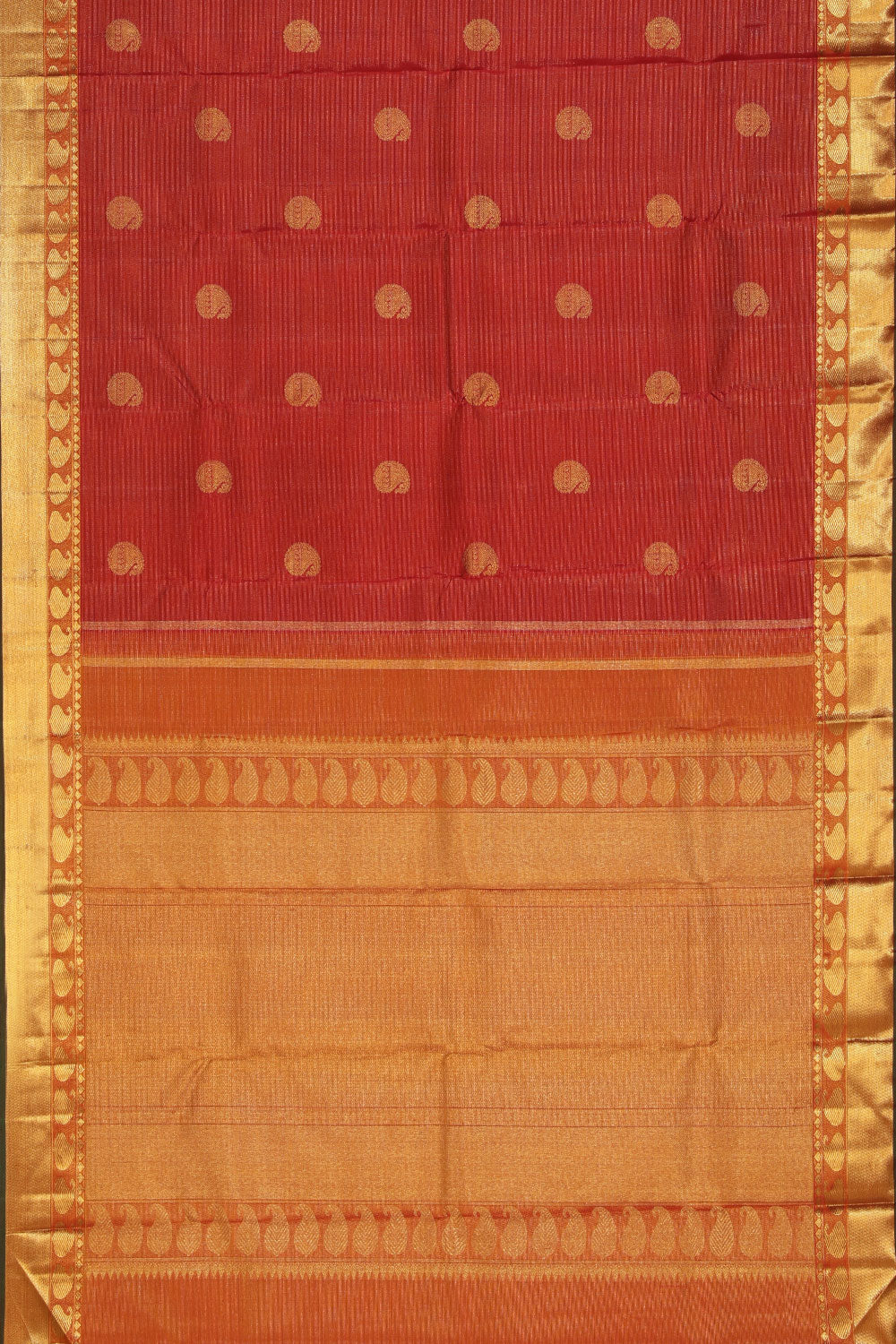 Collection of Kanchipuram-Silk Red Saree in a gallery layout