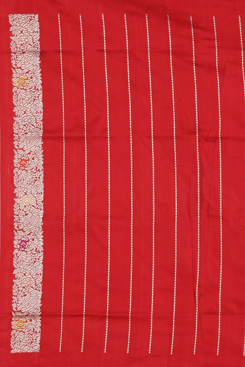 Banarasi-Silk, Red Saree