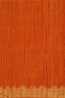 Image of Kanchipattu Orange Saree