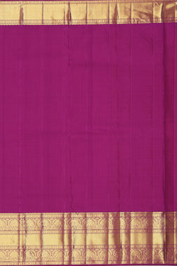 Image of Kanchipattu Yellow Saree With Korvai Border