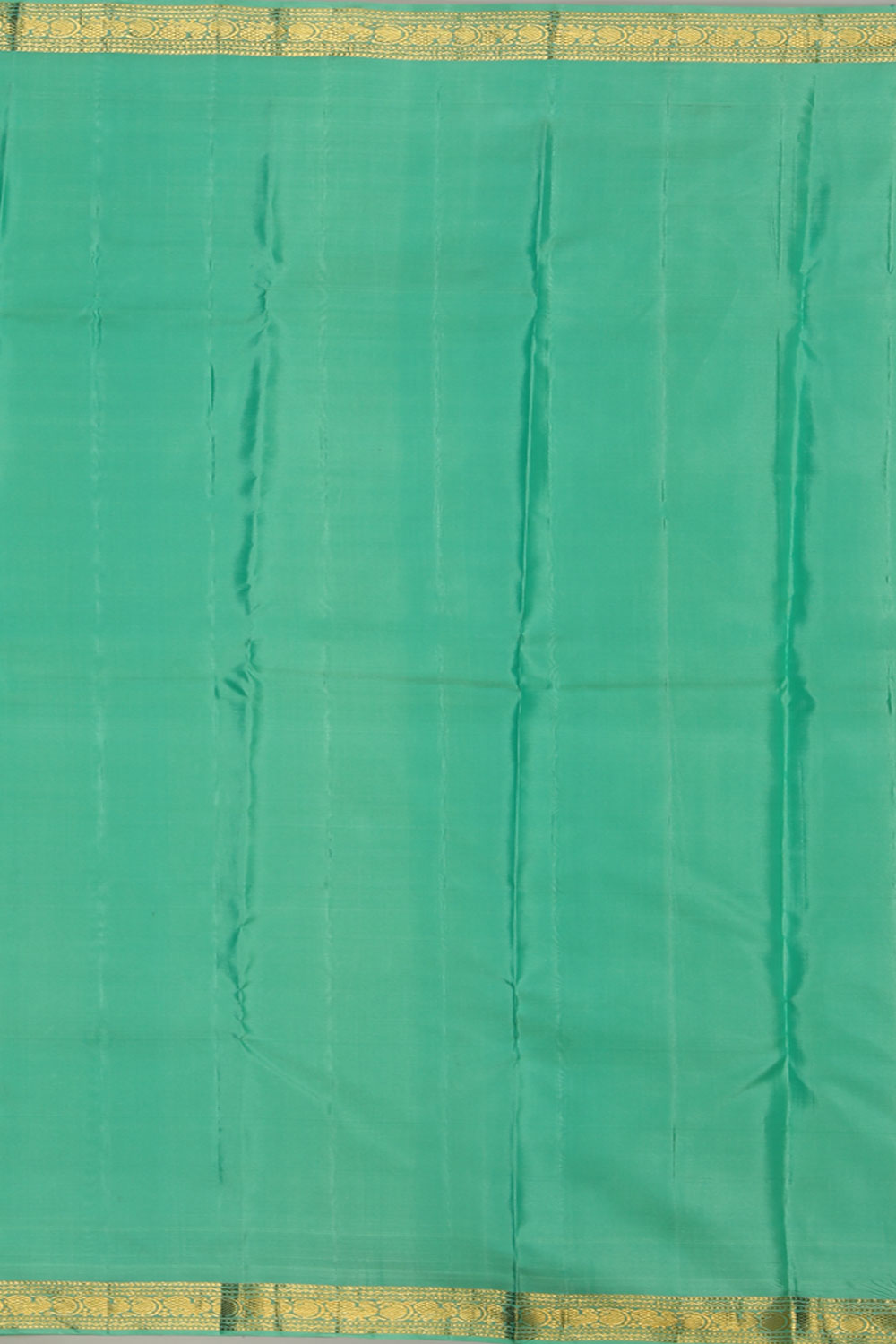 Collection of Arani-Silk Aqua-Green Saree in a gallery layout